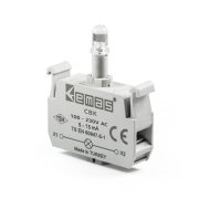 Emas CBK Kırmızı Ledli Sinyal Blok Butonluk 100-230V AC