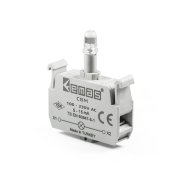Emas CBM Mavi Sinyal Blok Butonluk 100-230V AC Ledli
