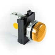 Emas CM0S0XS Sarı Sinyal Lambası 100-230V AC Ledli Kontak Bloklu