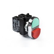Emas CM102K21KY Kırmızı, Yeşil Metal Gövdeli Butonlar