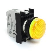 Emas CP080XS Sarı Led Kontak Bloklu Sinyal Lambaları 12 - 30V AC/DC