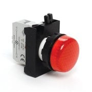 Emas CP0O0XK Kontak Bloklu Sinyal Lambası Kırmızı Ledli 220V DC