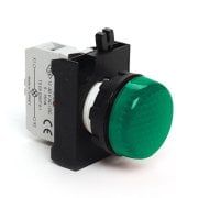 Emas CP0T0XY Kontak Bloklu Sinyal Lambası Yeşil Ledli 220V DC