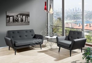 Torino Üçlü Ofis ve Büro Kanepe