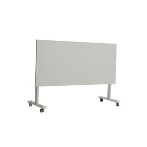 Fold Dikdörtgen Katlanır Ofis ve Büro Masa 140x70 cm KTY14085 Yarım Ay Masa - Beyaz-Antrasit