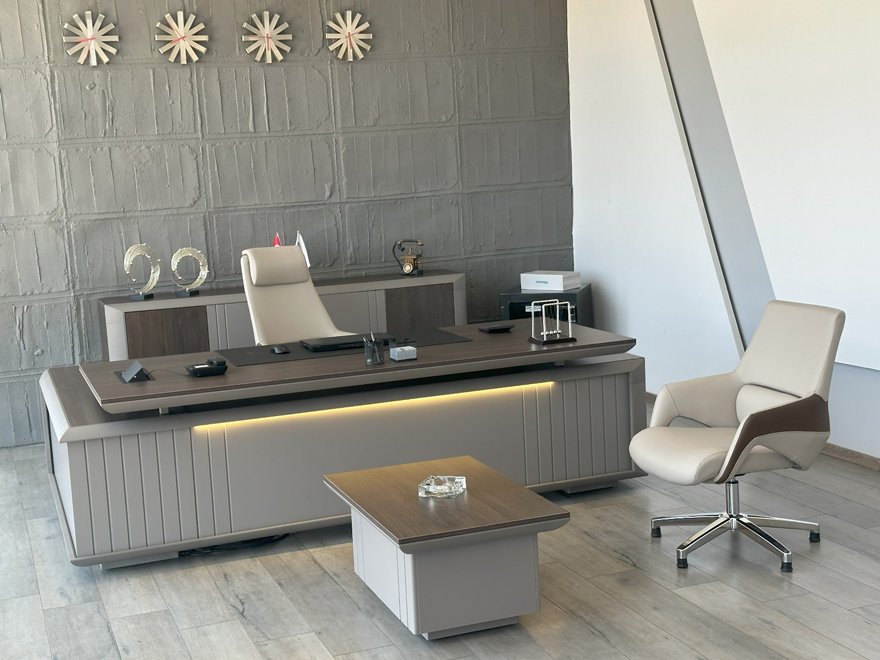 Eksen Mobilya Orven Vip Ofis Büro Makam Takımı