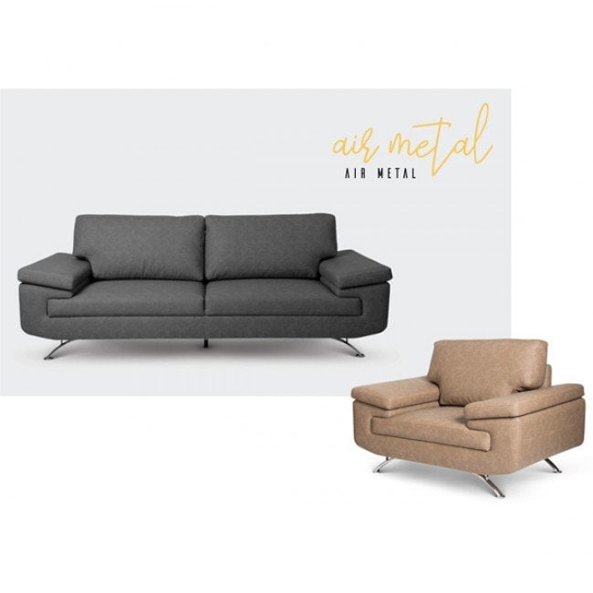 Air Ofis ve Büro Üçlü Kanepe