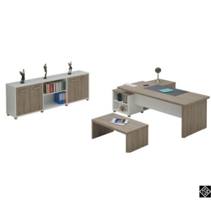 Worthy Ofis ve Büro Masa Takımı 230 cm Masalı