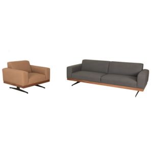Loft Tarz İkili Ofis üro Kanepesi