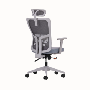 Lumbar Ofis Müdür Koltuk Gri Renk