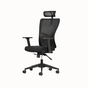 Lumbar Ofis Müdür Koltuk Siyah Renk