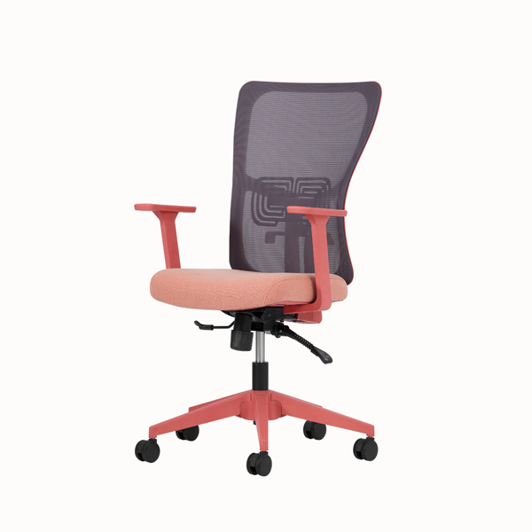Lumbar Çalışma Koltuk Somon Renk