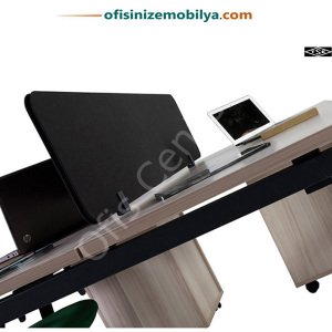 Radical İkili Ofis ve Büro Masa 140x145 cm