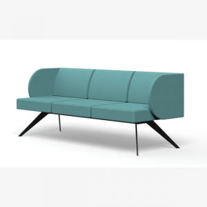 Step Ofis ve Büro Üçlü Kanepe