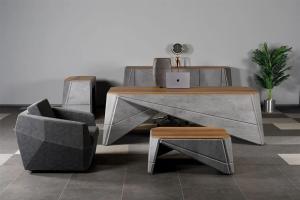 Suit Ofis ve Büro Makam Takımı 220 cm Masalı