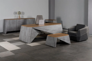 Suit Ofis ve Büro Makam Takımı 220 cm Masalı
