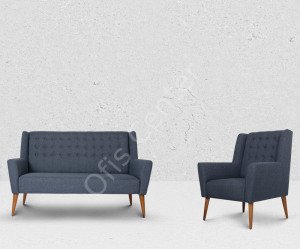 Rahat Üçlü Ofis ve Büro Kanepe