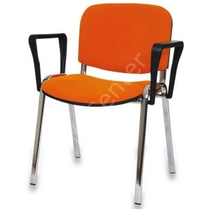 Form  Ofis ve Büro Sandalye Kromajlı Kollu
