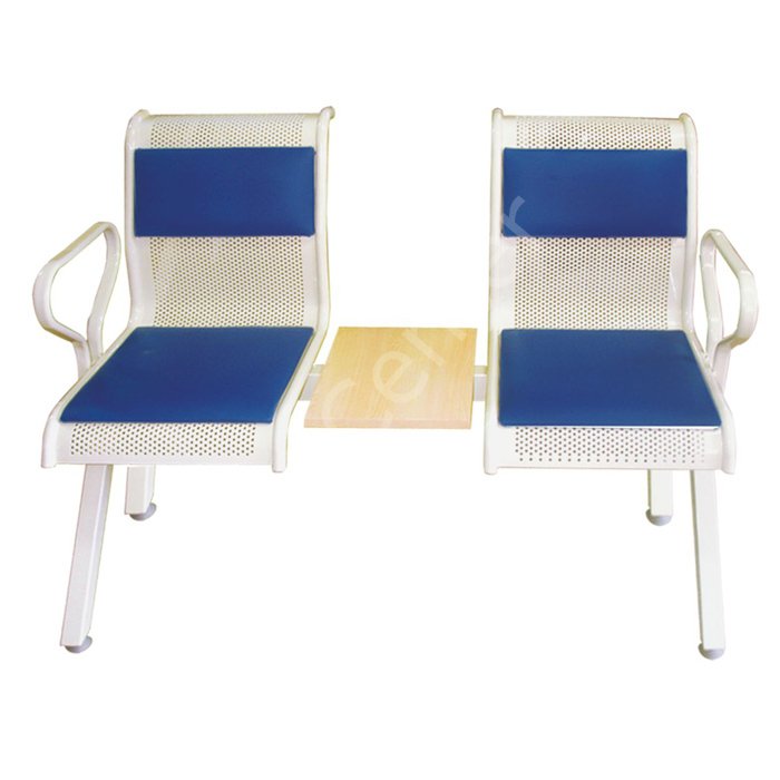 2193 Miraç İkili Sehpalı Saclı Ofis ve Büro Bekleme Koltuk