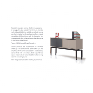 Zoom Ofis ve Büro Masa Takımı (180 cm Masalı)