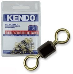 Kendo Double Color Rollıng Swivel 10 Adet (Fırdöndü)