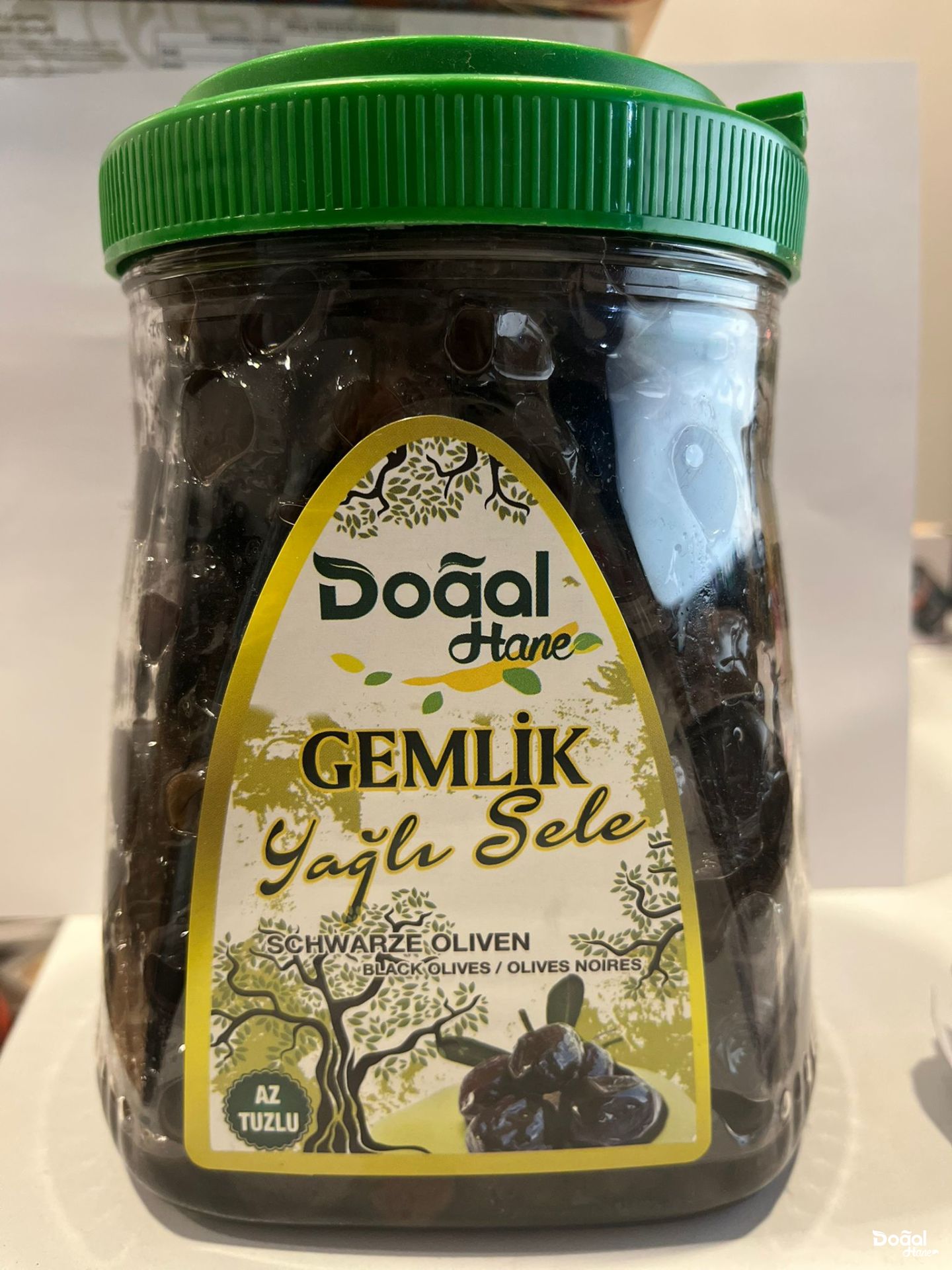 DOĞALHANE GEMLİK YAĞLI SELE ZEYTİN 1000GR