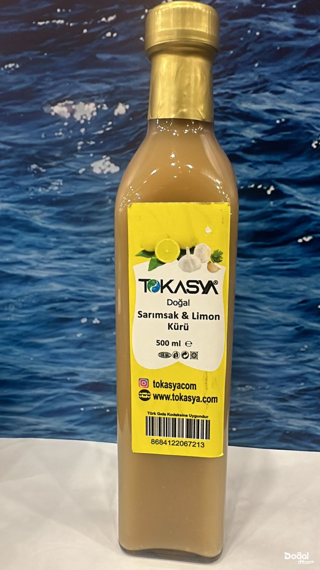 TOKASYA SARIMSAK LİMON KÜRÜ 500ML