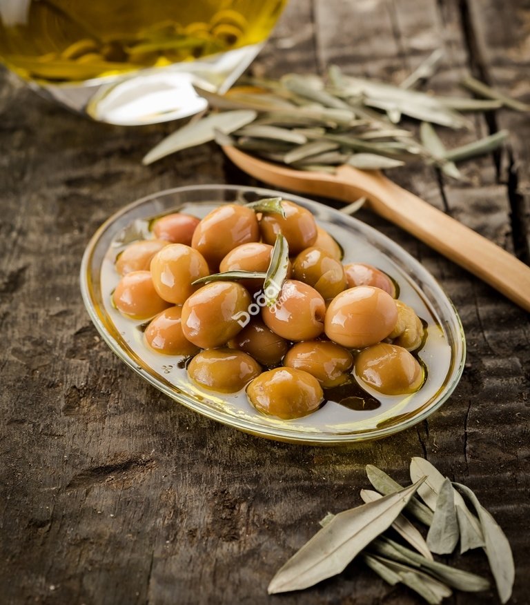 Pembe Domat Yeşil Zeytin