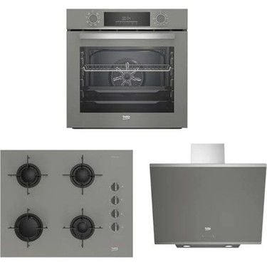 BEKO BUHAR DESTEKLİ FİTFRY MANHATTAN GRİ BDE 6062 G - BFC 631 G - BOCD T 6510 EG