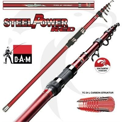 D.A.M Steelpower Red Surf Kamış 390cm 100-250g