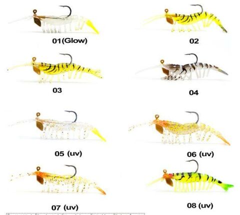 Remixon Ayu Shrimp Karides 7.5.cm, 7,2gr Silikon Karides