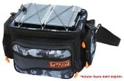 Fujin Black Camo Helper Bag - Balıkçı Çantası