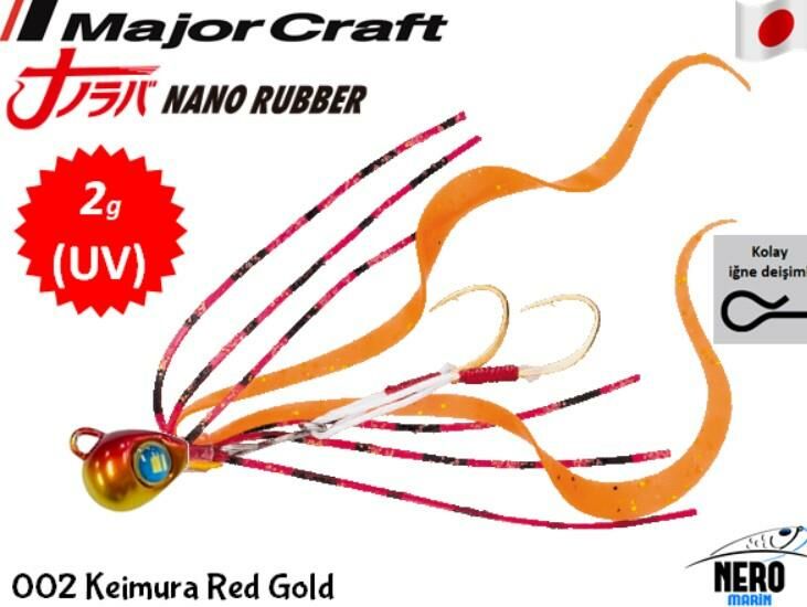 MC Nano Rubber 2gr. 002 Keimura Red Gold