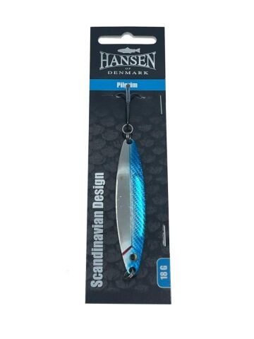 Hansen Pilgrim 8.9cm 32g Silver/Blue Kaşık (YENİ)