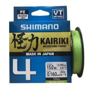 Shimano Kairiki 4 150mt Mantis Green 0.10mm / 6.8 kg