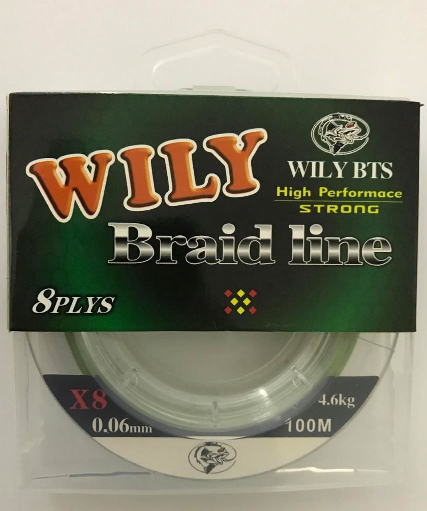 Wily 0.12mm 8 Kat Örgü 100mt İp Misina