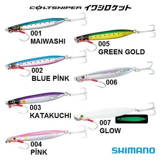Shimano Coltsniper Iwashi Rocket 30 gr Metal Jig