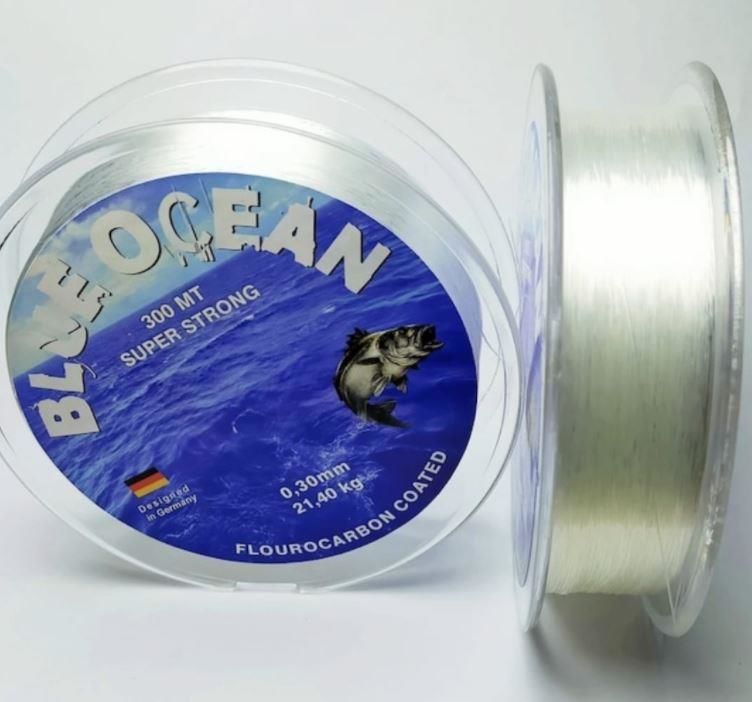 Blue Ocean Fluorocarbon Coated 300 mt Misina