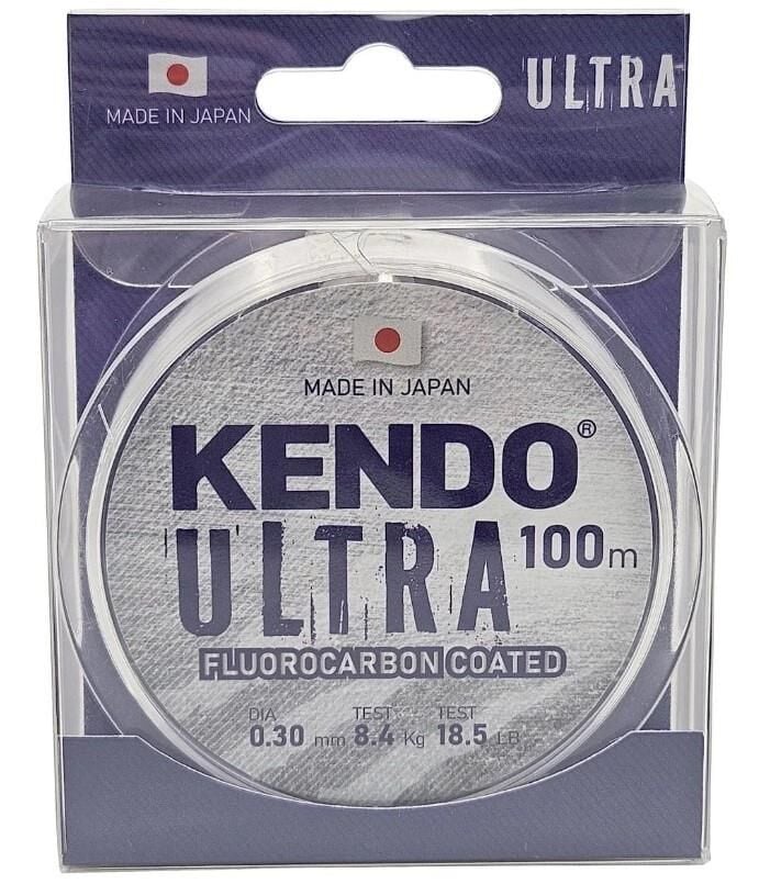 Kendo Ultra Fluorocarbon Coated 100m White Misina 0.20mm