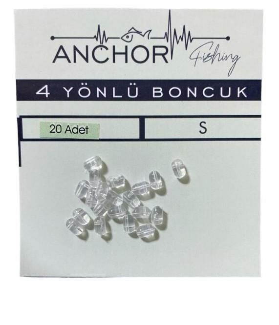 Anchor 4 Yollu Boncuk  Small (20ad)