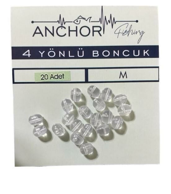 Anchor 4 Yollu Boncuk  Medıum (20ad)