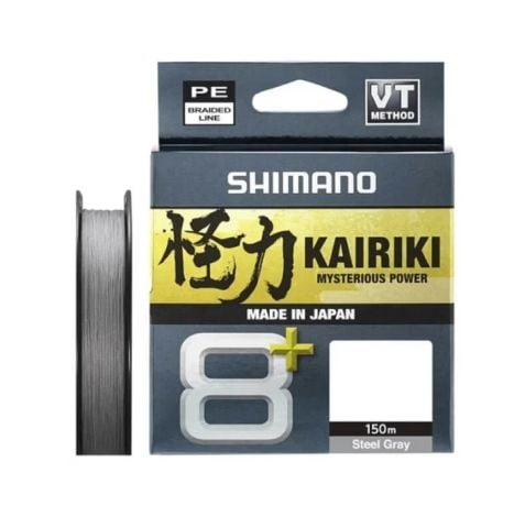 Shimano Kairiki + 8x 150 Mt Grey İp Misina