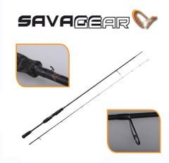 Savage Gear Black Savage 198 Cm 2-7 Gr 2 Parça Spin Kamış