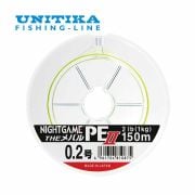 Unitika Night Game Mebaruı 150 mt PE-II ( 0.2 PE)