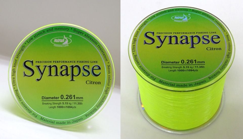 Katran Synapse Citron 0,33mm 7.50kg 1000 mt Misina