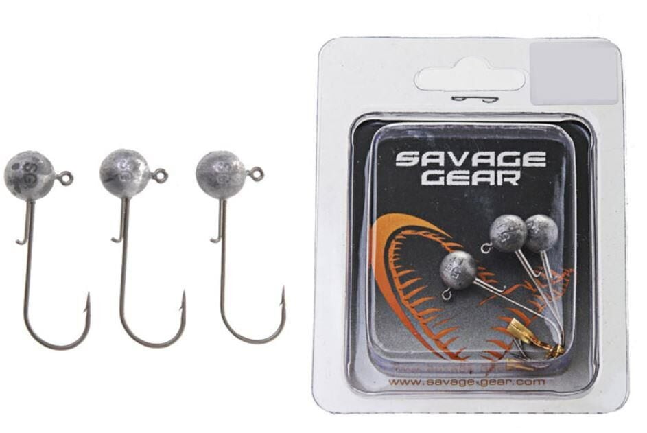 Savage gear Ball Jighead 7gr No:1 3 Adet