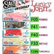 Lucky John Sandworm 5cm 24pc LRF Silikonu