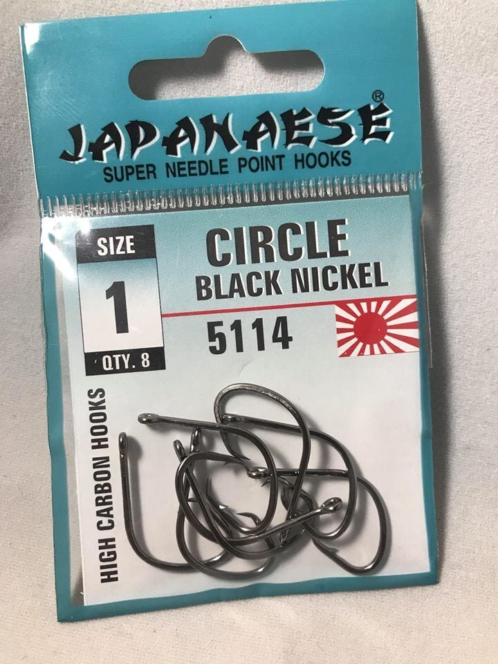 Japanese 5114 Circle Black Nikel İğne