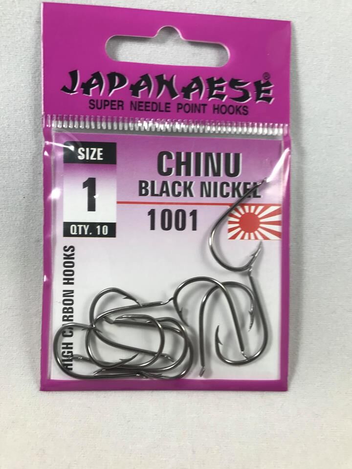 Owner OH Crab Dedicated Chinu Fishing Hook - Gun Black, Size No. 2 (Model 10636)