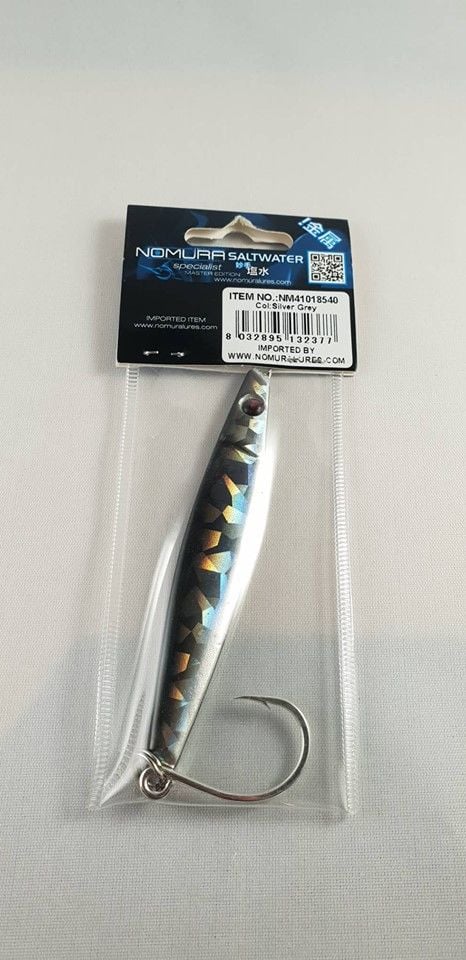 Nomura Sato 40 gr Jig Suni Yem (Silver Grey)